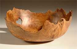 Burr elm bowl