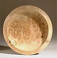 Burr oak bowl