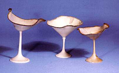 Curly edge goblets